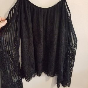 Black Lace blouse